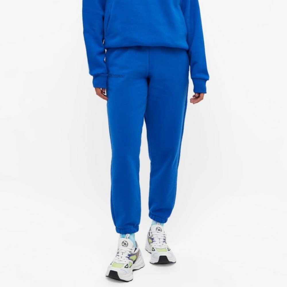 Pangaia signature sweatpants cobalt blue